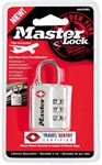 Master Lock Metal 3-Dial Combination Luggage Lock